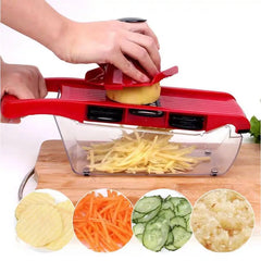 10 IN 1 Manual Vegetable Slicer Fruit Cutter Stainless Steel Cosmia.pk