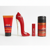 Original She Gift Set 4 Pcs – Body Wash, Perfume, Tester & Body Spray She