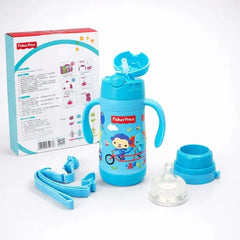 Fisher Price 3-in-1 Baby Insulated Straw Cup and Feeding Bottle Fisher Price