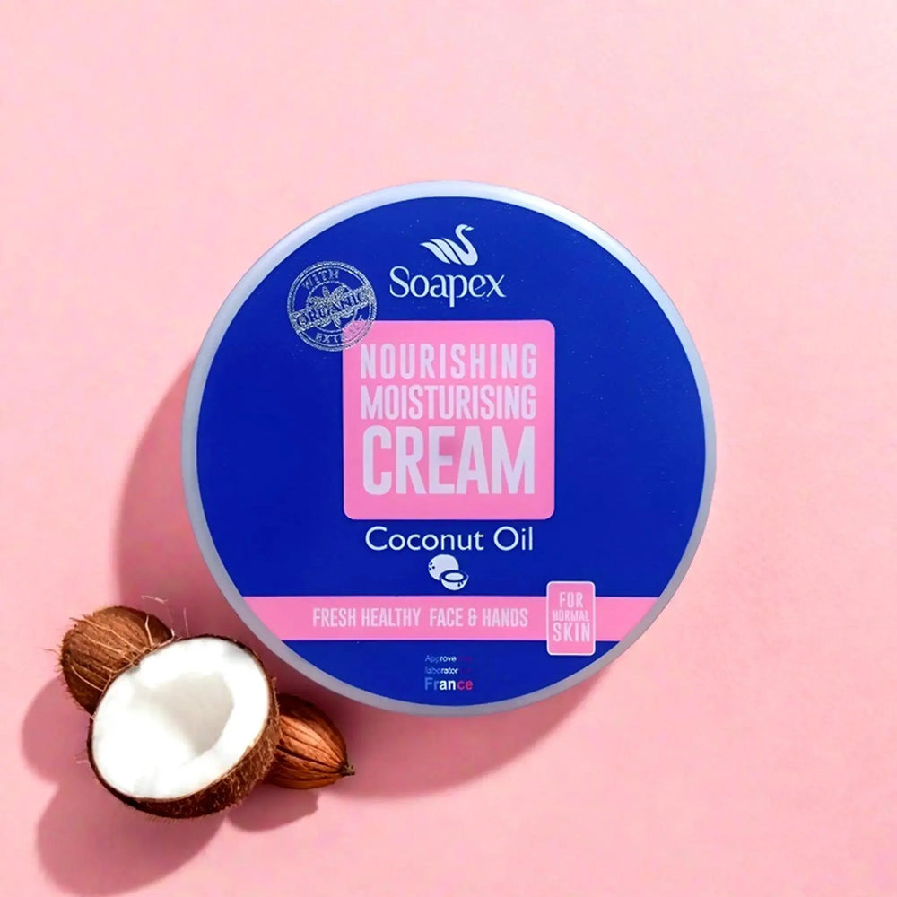 Soapex Nourishing Moisturizing Coconut Oil Cream - 220ml Soapex