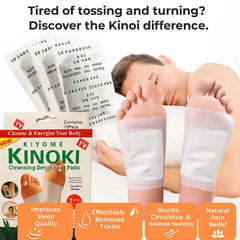 Kinoki Detox Foot Patches Pads for Men & Women - 10Pcs Kinoki