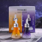 Dr.Rashel Vitamin C & Rentinol Day & Night Face Serum - 30ml DR.Rashel