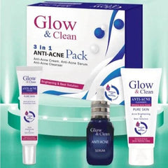 3 in 1 Glow & Clean Anti Acne Pack Glow & Clean