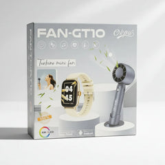 Okpu FAN-GT10 Mini Fan & Smartwatch Combo Okpu