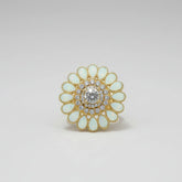 Shisha Kundan Ring Cosmia
