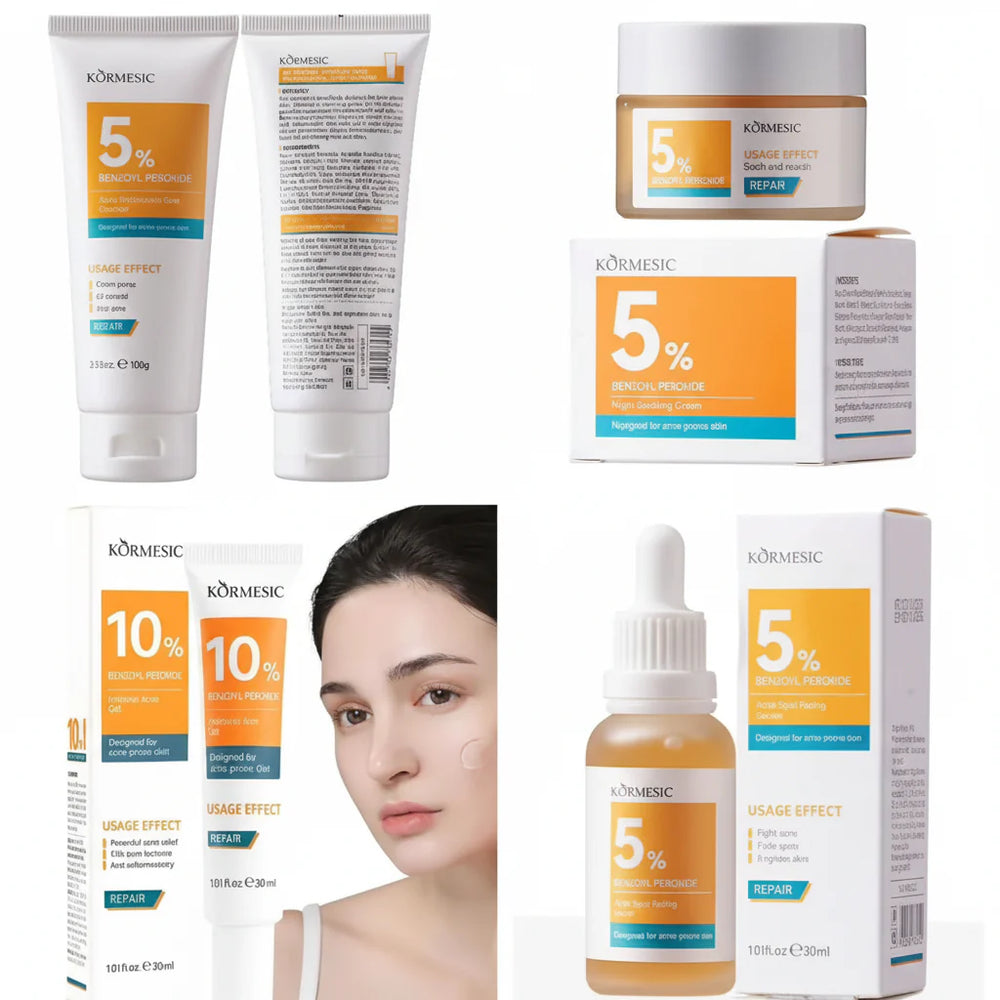Kormesic Ultimate Acne Clearing Skin Repair - 4 Piece Kit Kormesic