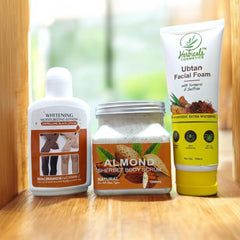 Facial Deal - Facial foam - Scrub - Whitening + Moisturizer Lotion Cosmia.pk