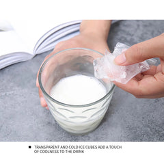 Disposable Ice Cube Bags Pack of 10 Cosmia.pk