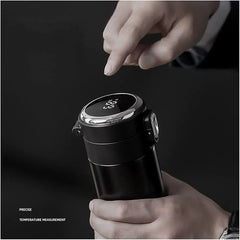 Stainless Steel Vacuum & LED Temperature Display Water Bottle Cosmia.pk
