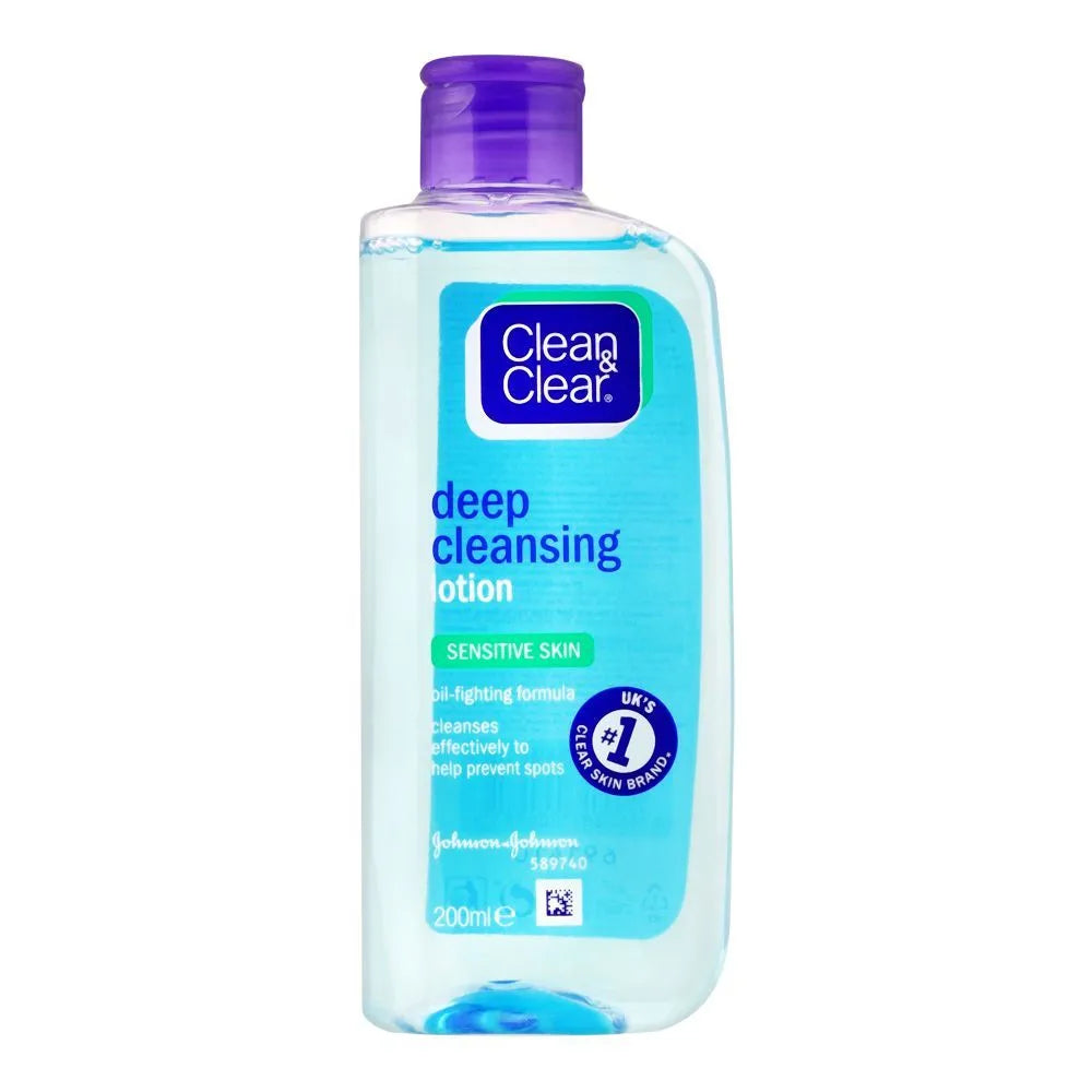 Clean & Clear Deep Cleansing Sensitive Skin - 200ml Clean & Clear