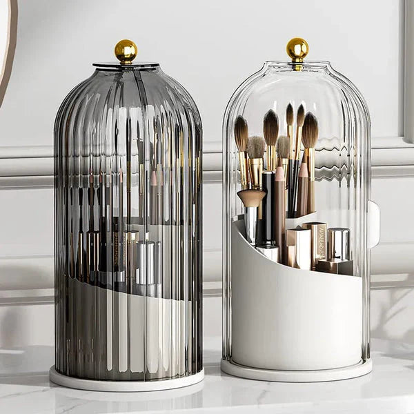 360° Rotating Dustproof Cosmetic Organizer Cosmia.pk