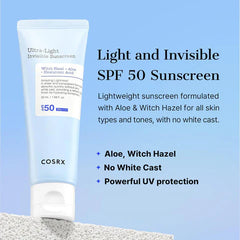 COSRX - Ultra Light Invisible Sunscreen - 50ml Cosrx