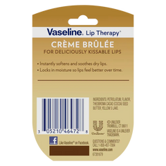 Description for Vaseline Lip Therapy Lip Balm Crème Brûlée - 7g Vaseline