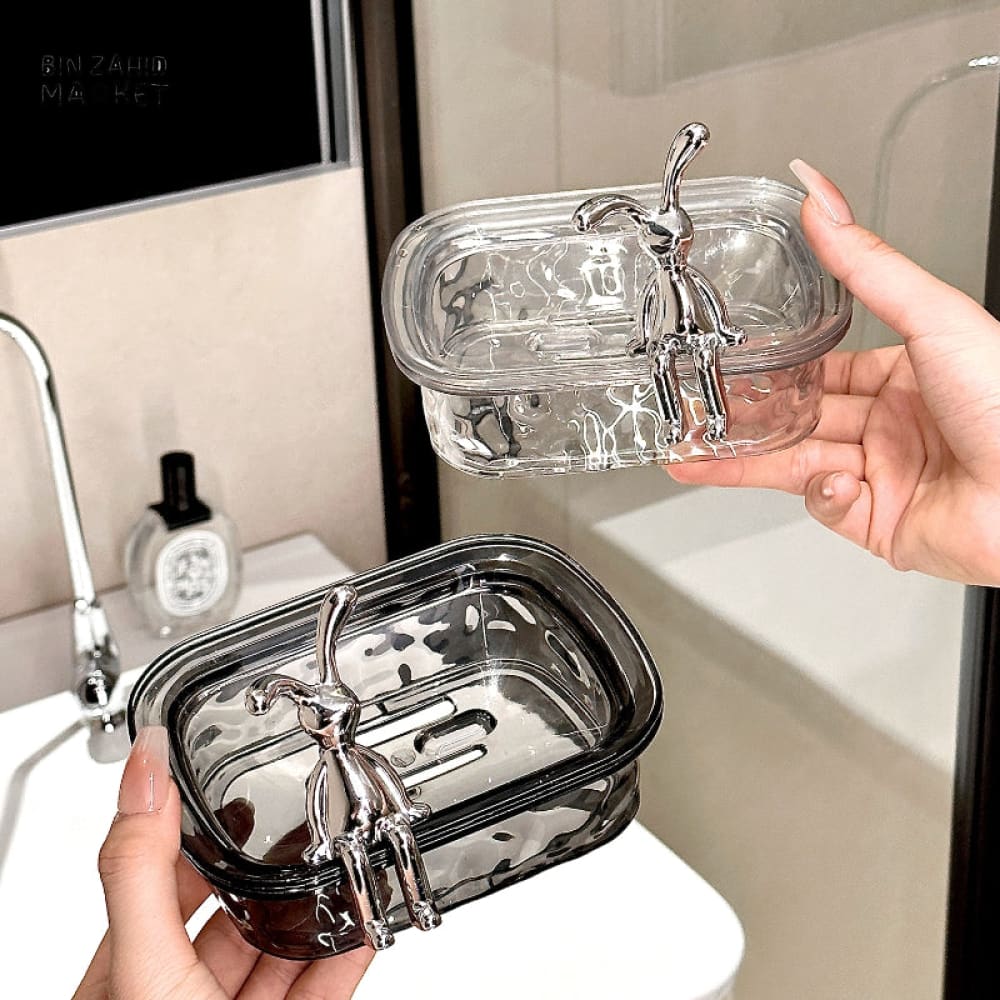 Cute Rabbit Soap Dish House