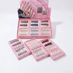DoDo Lady Fingertip Aesthetic Revolution Press-On Nails Set - 12Pcs Dodo Lady