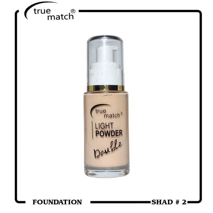 True Match Double Light Powder Foundation True match