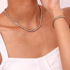 Stainless steel Luster Chain And Luster Bracelet Cosmia