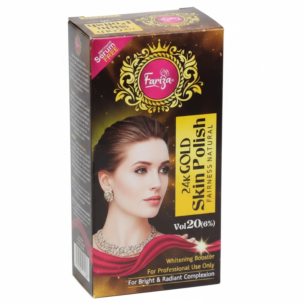 Fariza 24K Gold Skin Polish Fairness Natural Kit Zara