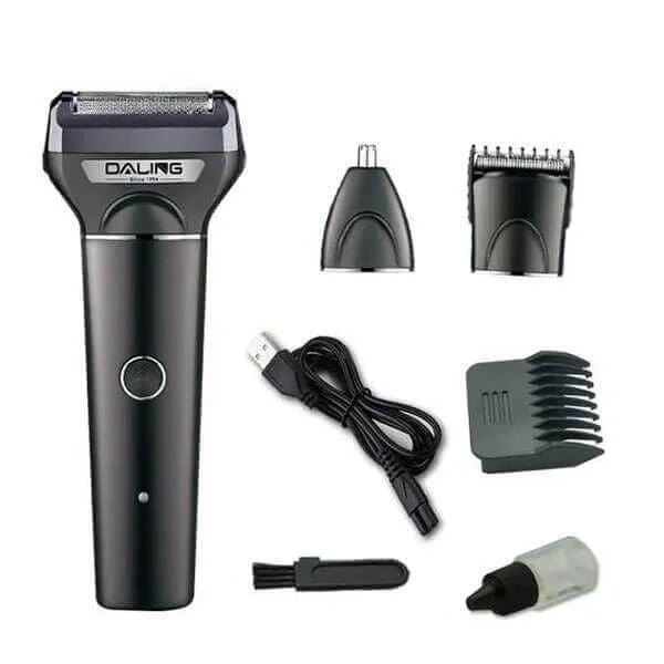 DALING 3 in 1 DL-9107 Professional Rechargeable Hair Trimmer Daling