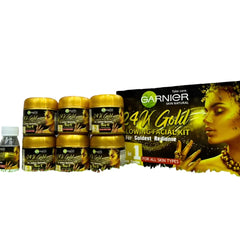 Garnier 24K Gold Glowing Facial Kit Garnier