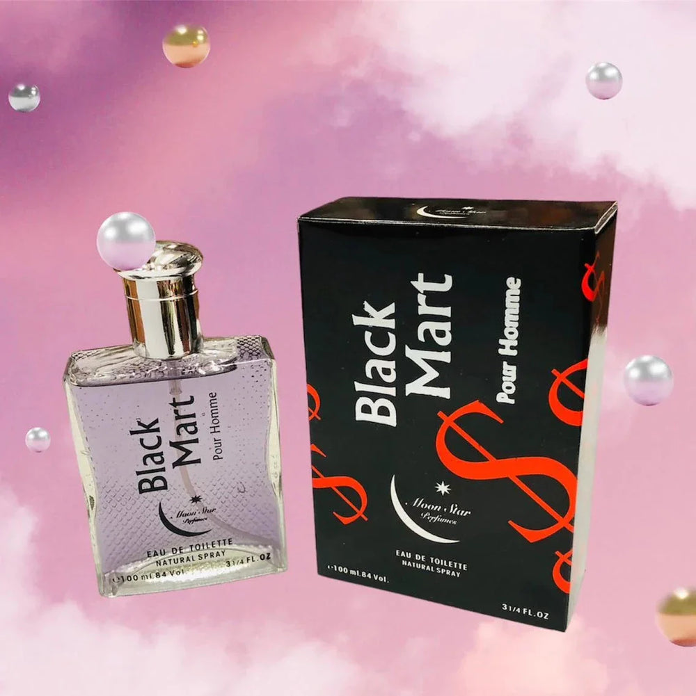 Black Mart Pour Homme Moon Star Perfumes - 100ml Black Mart