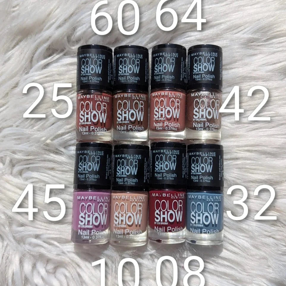 Maybelline Permanent Nail Paint Maybelline
