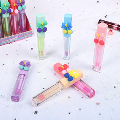 1 Pc Transparent Lip Gloss Romantic lady