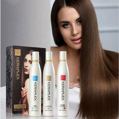 Nano Brazilian Keratin Hair Treatment Kit 300ml x 3 keraplex