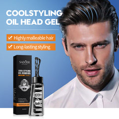 Sadoer Cool Styling Oil Head Men Hair Styling Gel 280ml Sadoer