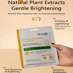 Dr Rashel Turmeric Brightening Sheet Mask Each pack - 25g DR.Rashel