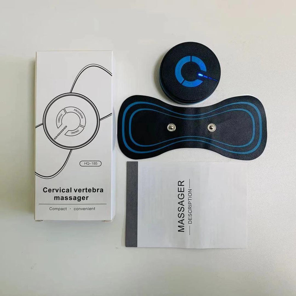 Electric EMS Cervical Back Muscle Pain Relief Mini Neck Massager Cosmia.pk