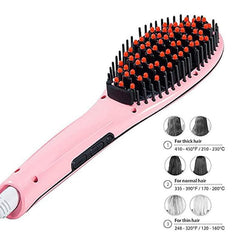 Fast Hair Straightener Brush Cosmia.pk