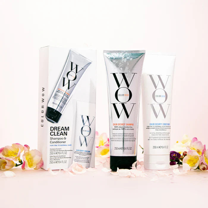 Color Wow Color Security Shampoo & Conditioner Duo (Fine to Normal) 250ml Each Color Wow