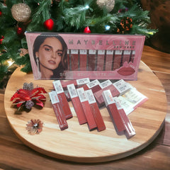 Maybelline Super Stay Matte Ink Lip Gloss - 12pcs Set Maybelline