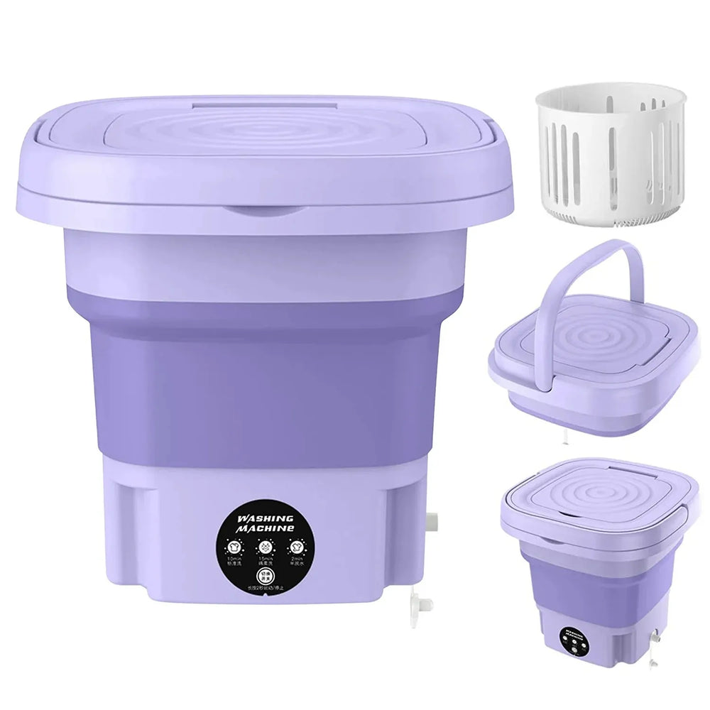 Portable Folding Washing Machine With Sensor Cosmia.pk