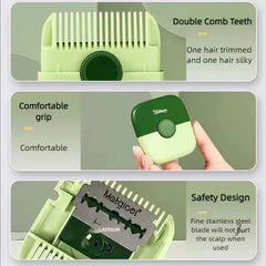 New Double-Sided Hair Razor Comb Cosmia.pk