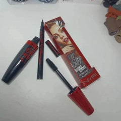 NYF 2in1 6D Thick Black Mascara And Eyeliner In One Box Sets NYF