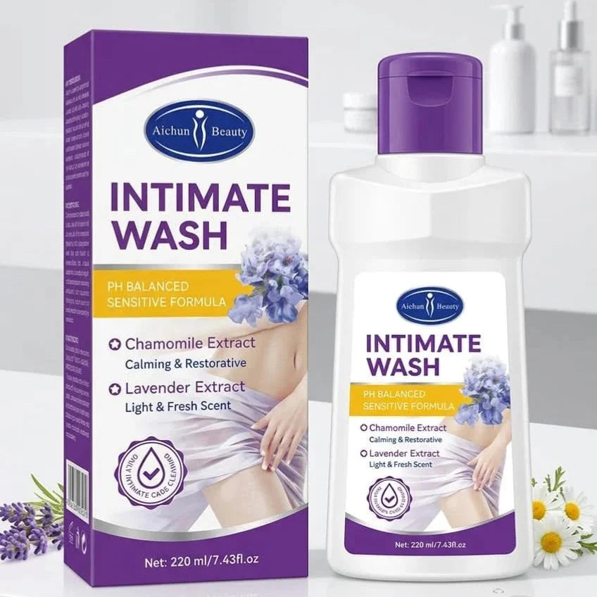 Aichun Beauty Intimate Wash with Chamomile & Lavender Extract – 220ml Aichun Beauty