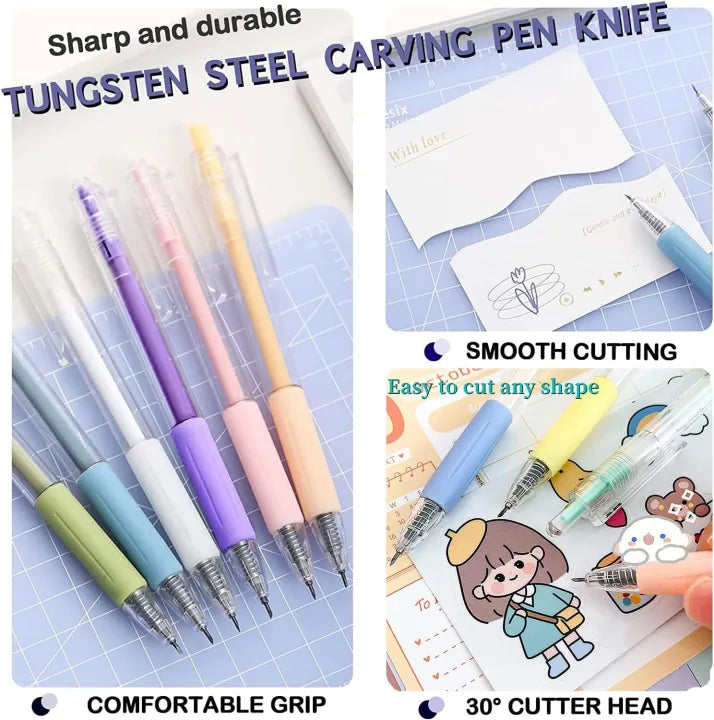 Unique Pen Style Paper Cutter for Art & Craft – Each Cosmia.pk