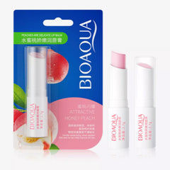 BIOAQUA Honey Peach Ripping Lip Balm - 2.7g Bioaqua
