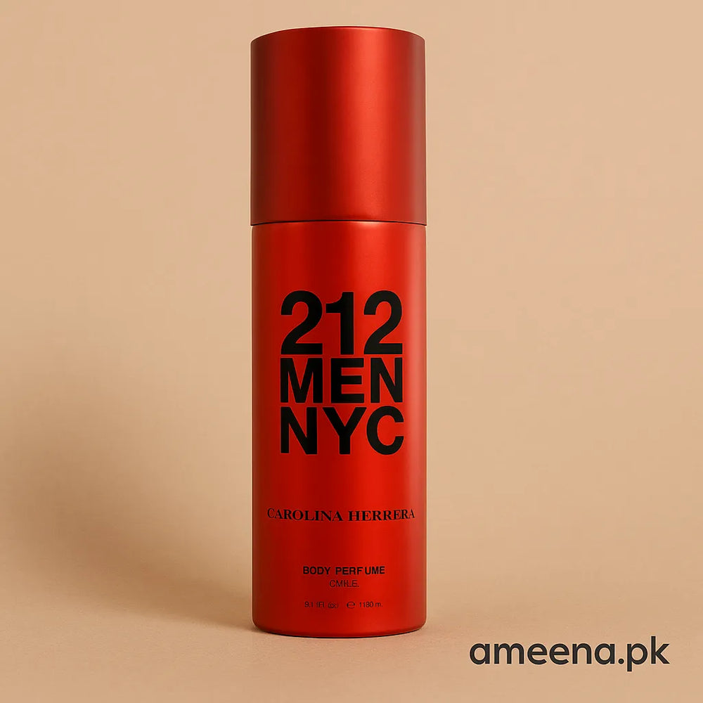 212 Men Nyc Body Perfume Spray - 100ml 212 Men