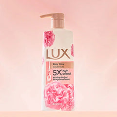 Lux Rosy Glow Fragrance Body Wash, 450ml Lux