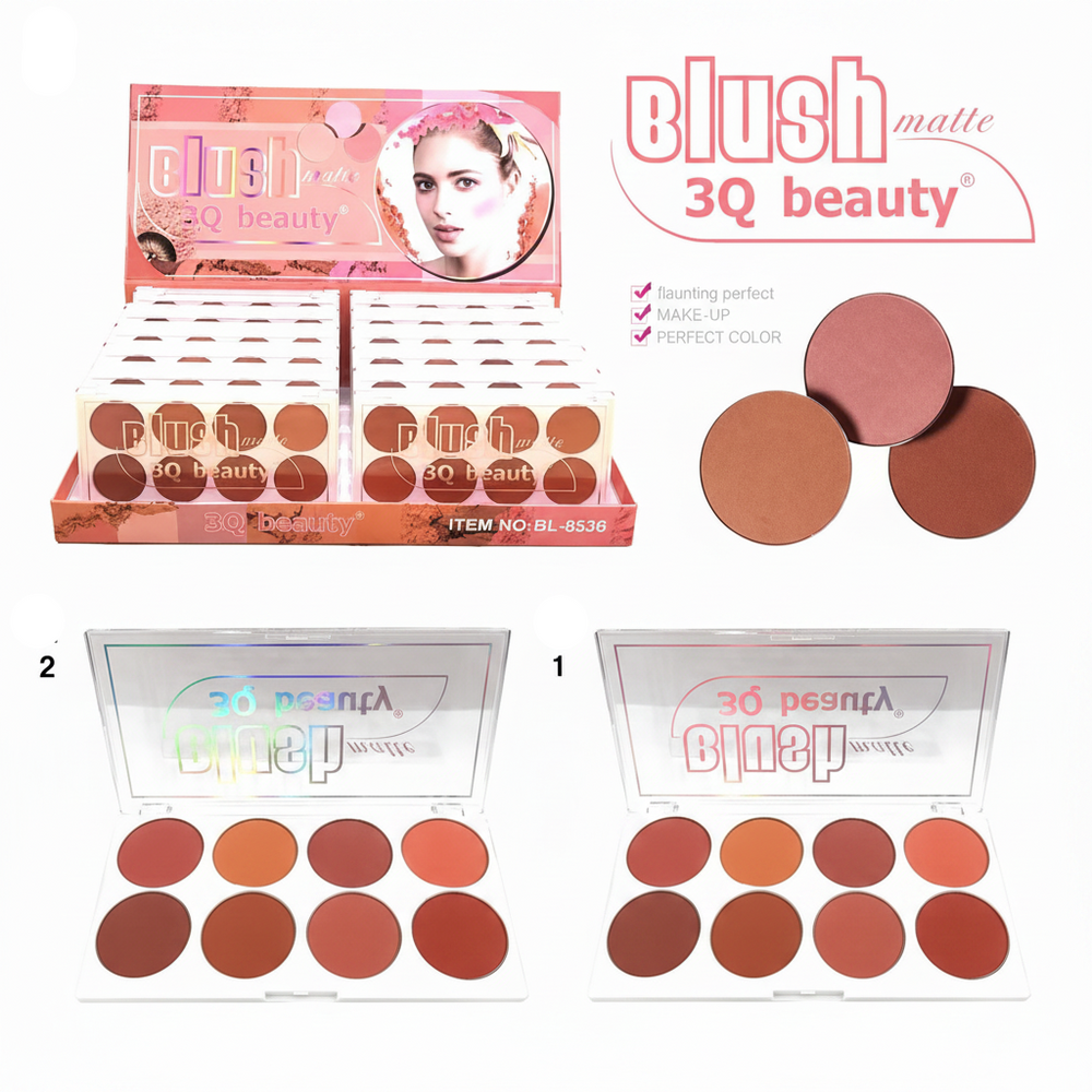 3Q Matte Blush Nude Shades – Soft Matte Nude Blush Miss Lara