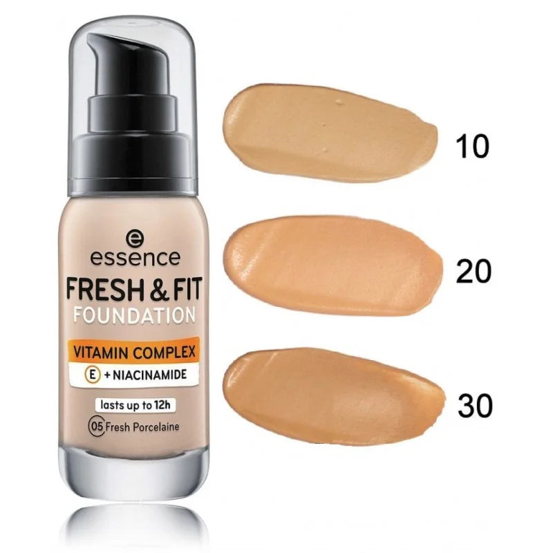 Essence Fresh & Fit Foundation - 30ml Essence