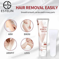 ESTELIN Aloe Vera Shea Butter Essence Oil Hair Removal Cream - 100g Estelin