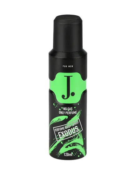 Exodus - No Gas Pour Homme Body Spray - 120ml JUNAID JAMSHED