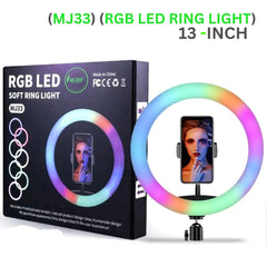 RGB LED MJ33 - 33cm - 13-inch Ring Light RGB