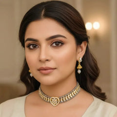Moti Shisha Choker Set Cosmia