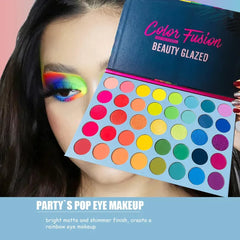 Beauty Glazed Color Fusion Eyeshadow Palette (40 Colors) Beauty Glazed