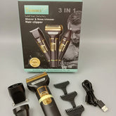 TrimmerX TM-T49 Professional 3-in-1 Grooming Kit TrimmerX